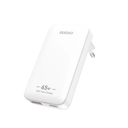 Attēls no GaN Dudao A65Q 65W USB-A | USB-C PD Ultra-Thin Tra