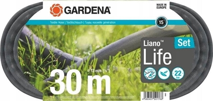 Picture of Gardena Textile Hose Liano Life 1/2 , 30 m Set