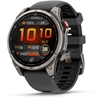 Picture of Garmin Fenix 8 Pro – 47 mm, AMOLED, Sapphire, Titanium with Graphite/black silicone band sport watch