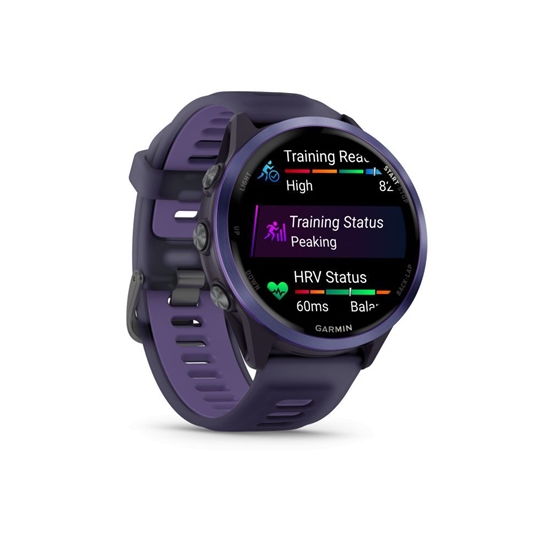 Picture of Garmin Forerunner 570 - 47mm, Indigo Aluminium with Translucent Imperial Purple/Indigo Band