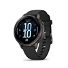 Picture of Garmin Venu 4 - 41mm, Slate with Black Silicone Band sports watch