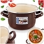 Attēls no Garnek emaliowany BROWN 16 cm, 1,4 l
