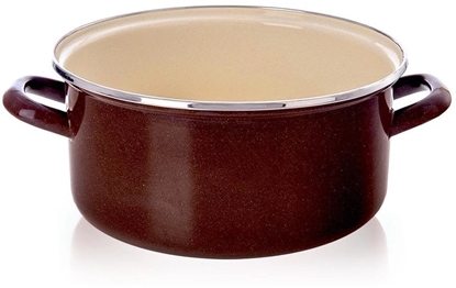 Picture of Garnek emaliowany BROWN 24 cm, 4 l