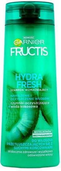 Изображение Garnier Fructis Hydra Fresh Szampon do wosów przetuszczajcych si z suchymi kocówkami 400ml