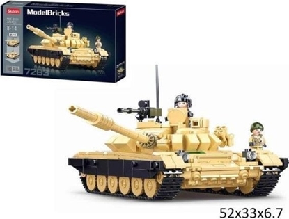 Picture of Gazelo Klocki Sluban Wojsko Czog brzowy 770el. 185793 GAZELO