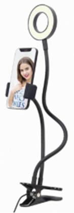 Picture of Gembird LED Selfie Ring Light with Phone Holder