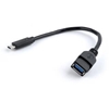 Изображение Gembird OTG USB Type C Male - USB Female 0.2m Black USB 3.0