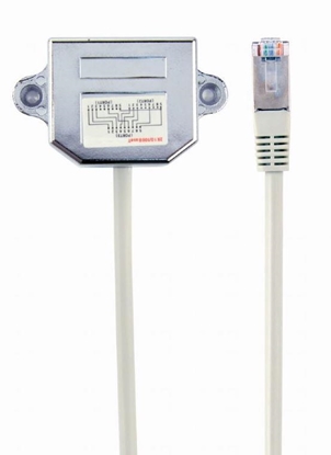 Picture of Gembird RJ45 Male - RJ45 Female 0.15m Grey