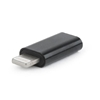 Picture of Gembird USB Type C Female - Apple Lightning Male Black