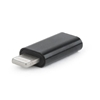 Picture of Gembird USB Type C Female - Apple Lightning Male Black