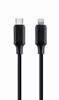 Изображение Gembird USB Type-C Male - 8-pin Male 1.5m Black