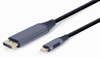 Изображение Gembird USB Type-C Male - DisplayPort Male 1.8 m Space Grey