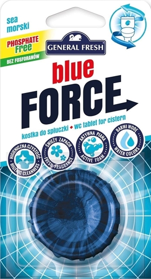 Изображение General Fresh Kostka do spuczki WC Blue Morska 40 g