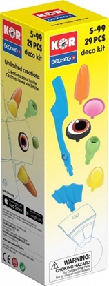 Picture of Geomag Klocki magnetyczne KOR Deco KIT 29 elementów