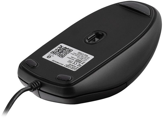 Picture of GETT GCQ EasyMouse Kunststoff-Maus mit Scrollrad IP68 wasserdicht desinfizierbar optisch USB Farbe schwarz