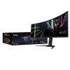 Изображение Gigabyte Gaming Monitor 49" OLED AORUS CO49DQ EK1, 5120x1440 DQHD, 3 ms, 250 cd/m2 (TYP), HDMI ports quantity 2, 144 Hz, Black