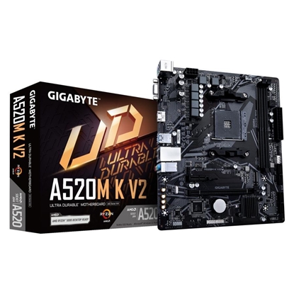 Picture of Gigabyte A520M K V2 Motherboard Micro ATX / AMD AM4 / A520 / DDR4