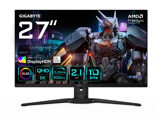 Picture of Gigabyte AORUS FO27Q5P OLED Monitor 27" / 2560 x 1440