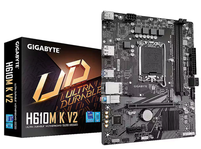 Attēls no Gigabyte H610M K V2 Motherbord LGA1700 Socket