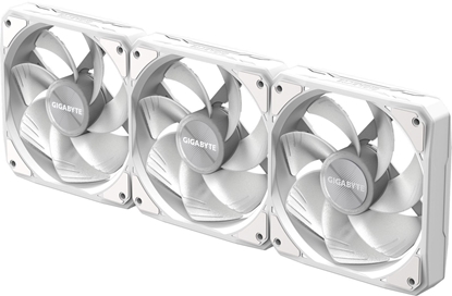 Изображение GIGABYTE ventilátor EZ CHAIN RVS FAN 3-PACK, 3x120mm, bílá