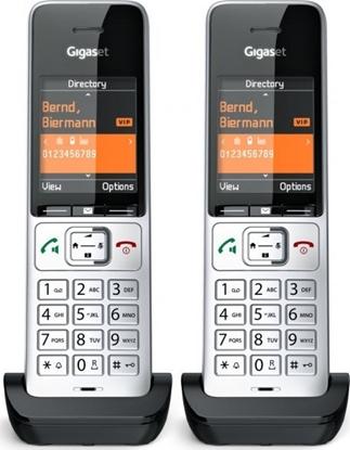 Attēls no Gigaset COMFORT 500HX duo silver-black