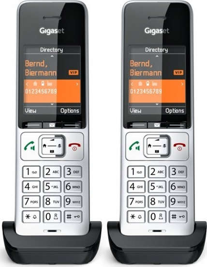 Изображение Gigaset COMFORT 500HX duo silver-black
