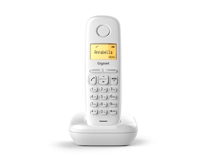 Изображение GIGASET WIRELESS PHONE A170 WHITE (S30852-H2802-D202)