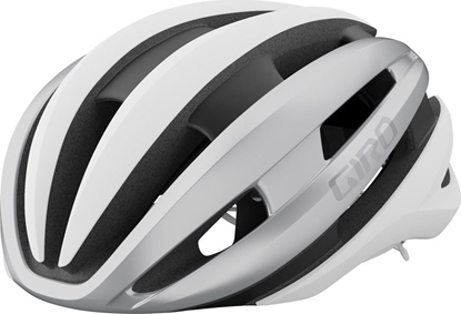Изображение Giro Kask szosowy Synthe II Integrated Mips matte white silver roz. M (55-59 cm)