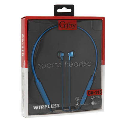 Изображение GJBY headphones - SPORTS BLUETOOTH CA-113 Blue