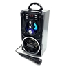Изображение Głośnik PARTYBOX BT MT3150 Karaoke/Bluetooth 5.0/FM/MP3/USB/AUX/LED/USB-C/RMS 18W/PMPO 800W