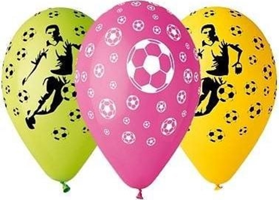 Изображение GMR Balony z nadrukiem Pikarz i Piki None - 30 cm - 5 szt. uniwersalny