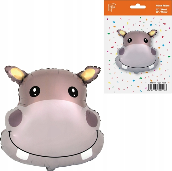 Picture of GoDan Balon foliowy 24" FX - Hipopotam (gowa), pakowany B901873