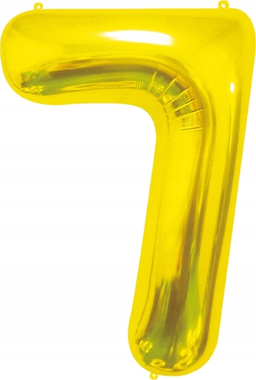 Picture of GoDan Balon foliowy B&C Cyfra 7 zota 85cm BC-HZL7