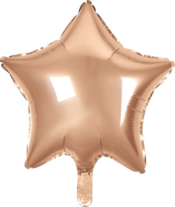 Picture of GoDan Balon foliowy GWIAZDA, róowo-zota 19 cali