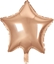 Attēls no GoDan Balon foliowy GWIAZDA, róowo-zota 19 cali