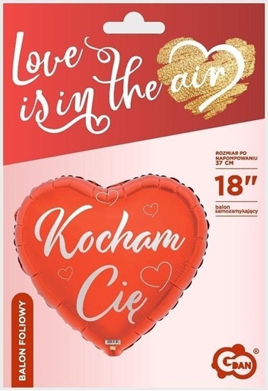 Picture of GoDan Balon foliowy Kocham Ci czerwone serce
