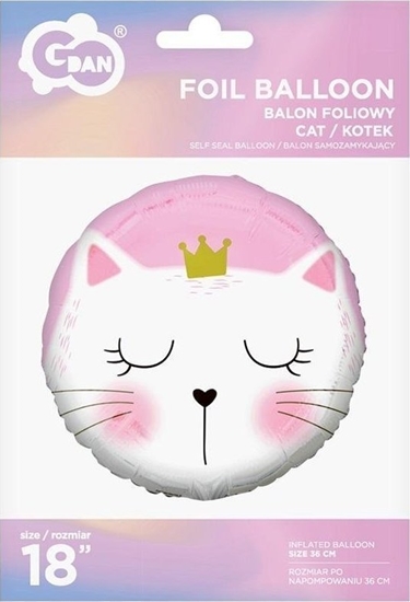 Picture of GoDan Balon foliowy Kotek 45cm