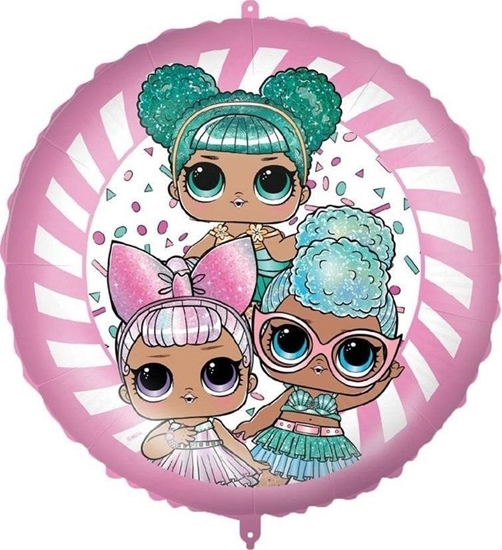 Изображение GoDan Balon foliowy LOL Glitterati 46cm