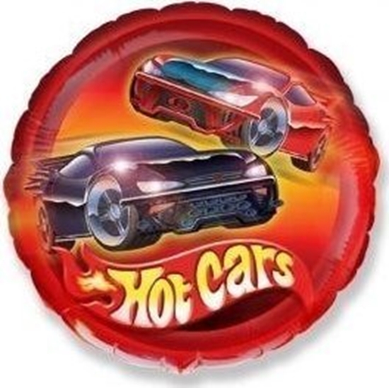 Picture of GoDan Balon foliowy Samochody Hot Cars okrgy FX 46cm