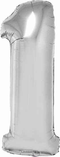 Изображение GoDan Balon foliowy Smart srebrny 76cm