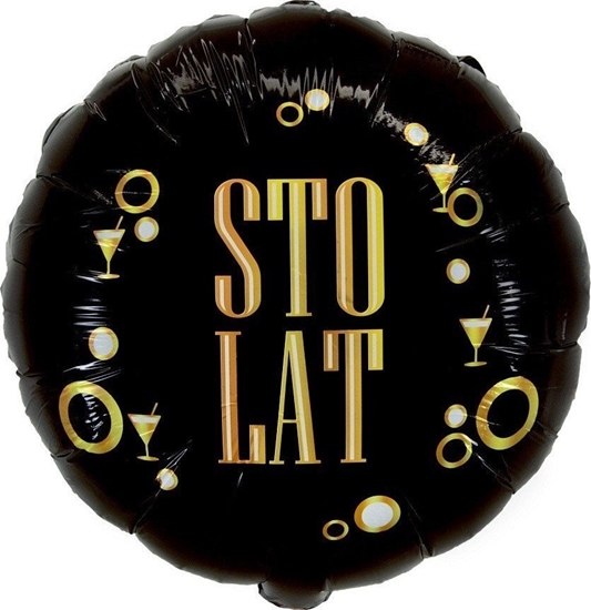 Изображение GoDan Balon foliowy Sto Lat 46cm