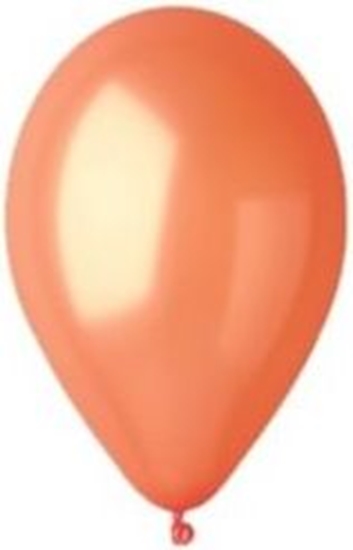 Изображение GoDan Balony 30cm metaliczne pomaraczowe