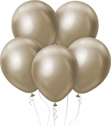 Attēls no GoDan Balony Beauty&Charm platynowe 30cm 50szt