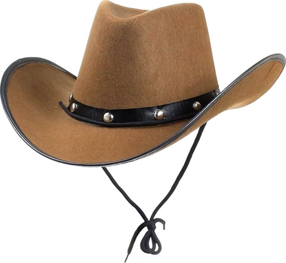 Attēls no GoDan Kapelusz kowbojski brzowy - 1 szt. uniwersalny