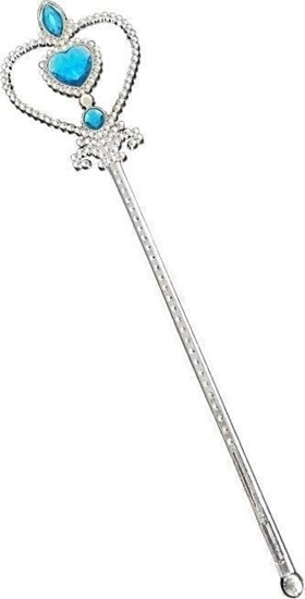 Picture of GoDan Ródka Srebrna z niebieskimi kamieniami 32cm