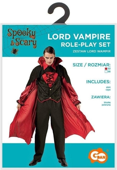 Picture of GoDan Strój dla dorosych Lord Wampir rozm. 52