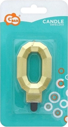 Picture of GoDan wieczka Cyfra 0 Diament 7.6cm