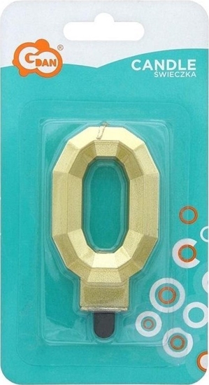 Picture of GoDan wieczka Cyfra 0 Diament 7.6cm