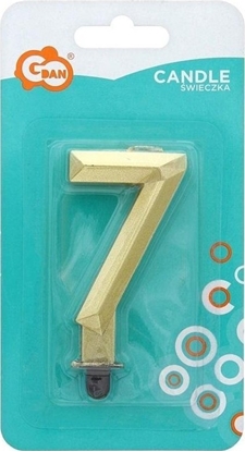 Picture of GoDan wieczka Cyfra 7 Diament 7.6cm