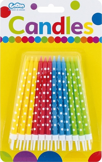 Изображение GoDan WIECZKI GROCHY KOLOROWE 24SZTUKI PF-SGKO